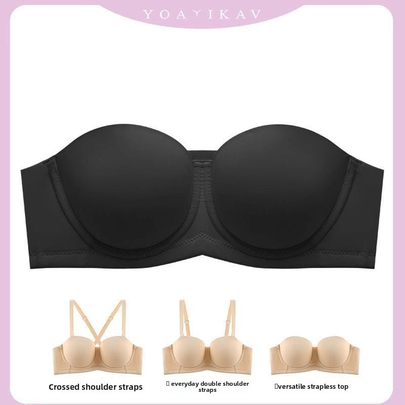 Women Strapless Push Up Bra