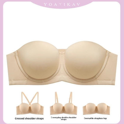 Women Strapless Push Up Bra