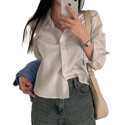 Women Striped Shirt