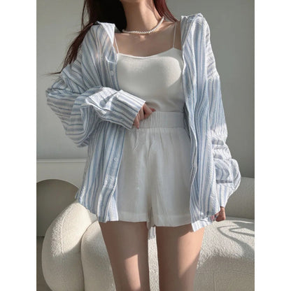 Women Striped Shirt