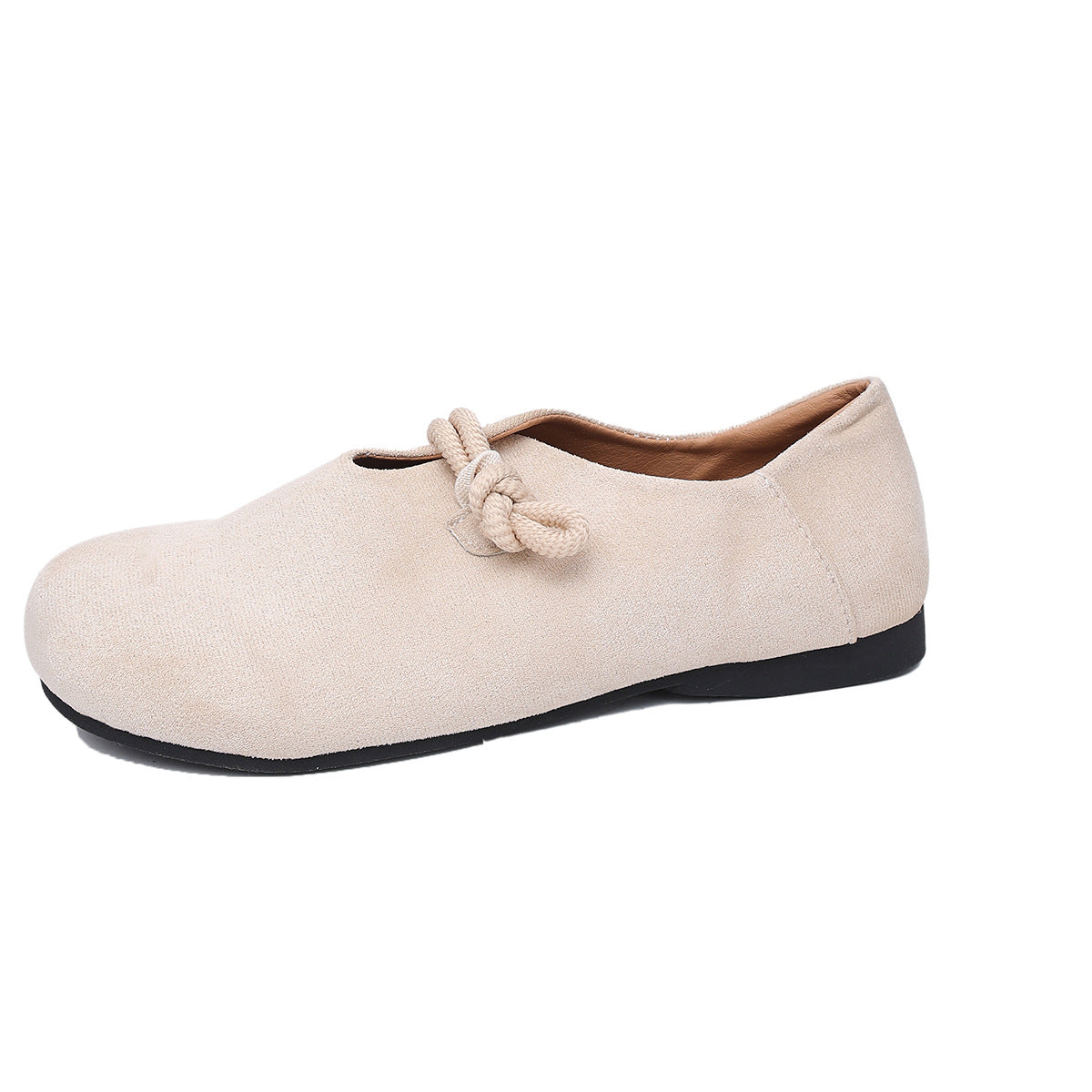 Women Suede Flat Slip On Loafers