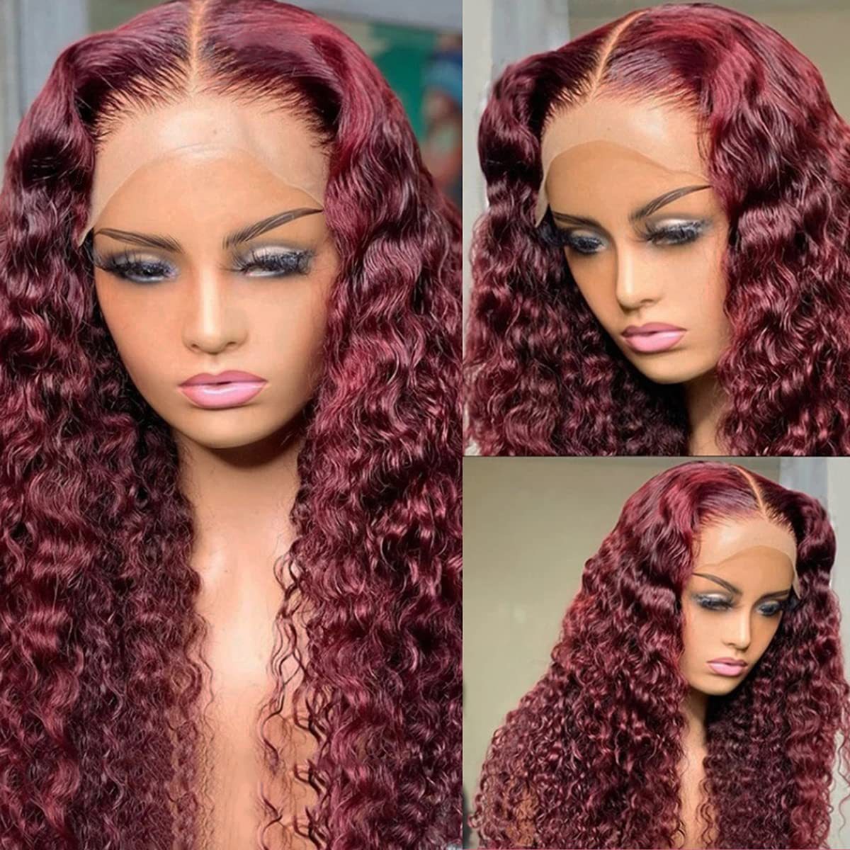 Women Synthetic Curly Wig Cap
