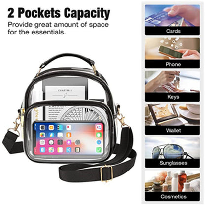 Women Transparent Crossbody Bag