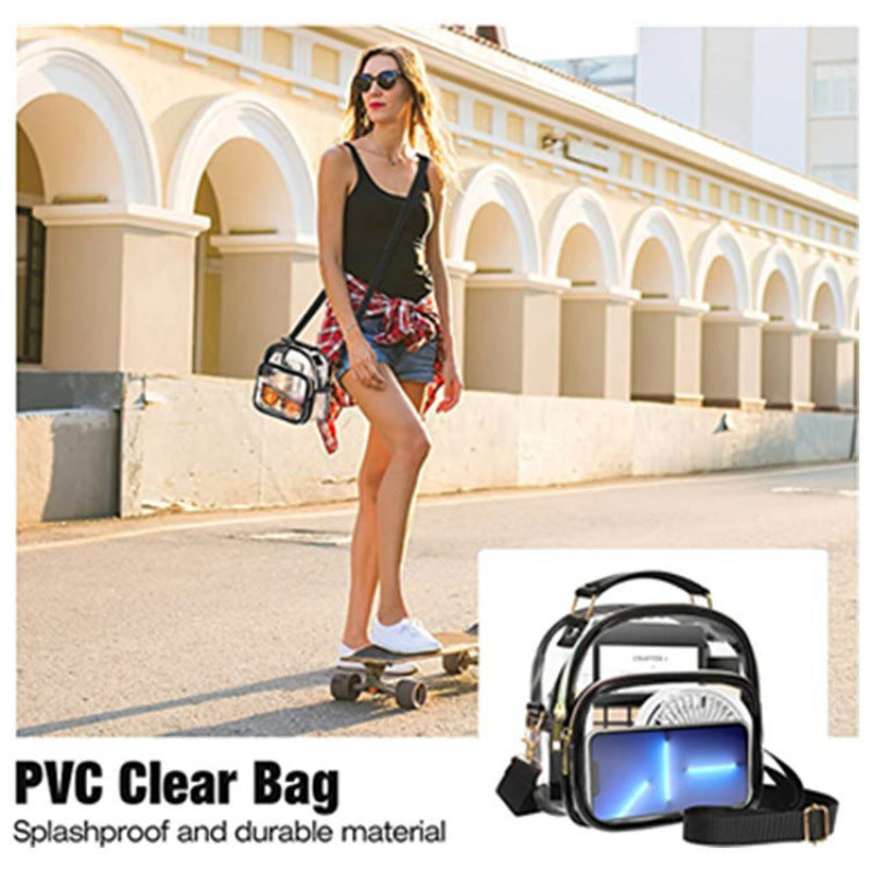 Women Transparent Crossbody Bag