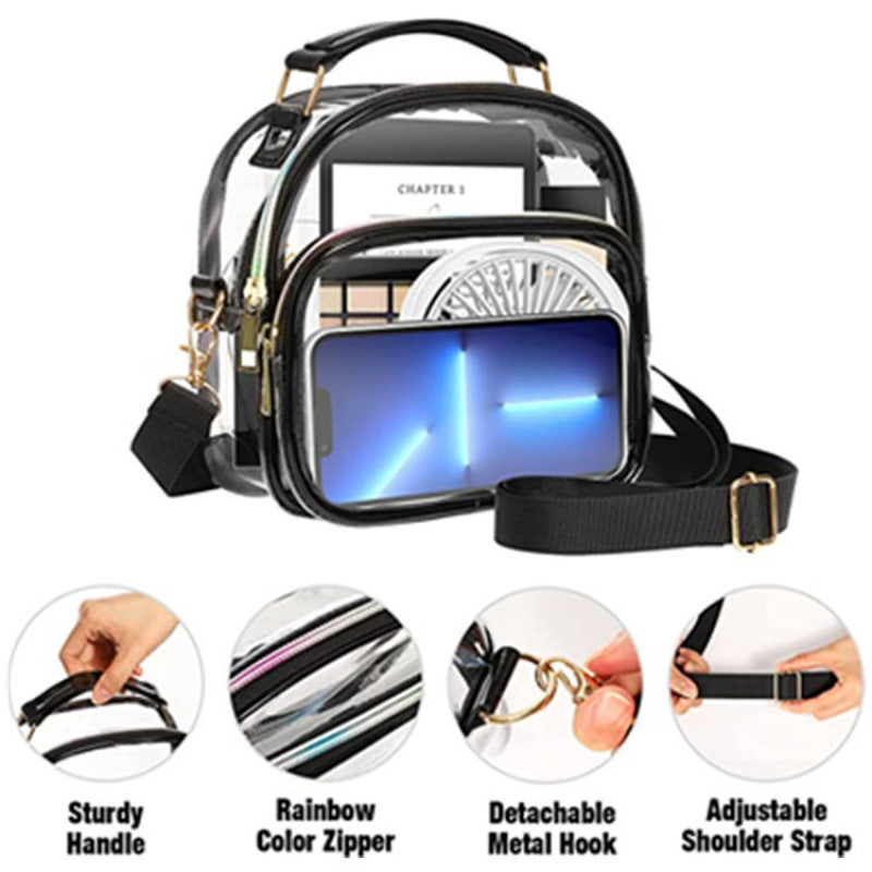Women Transparent Crossbody Bag