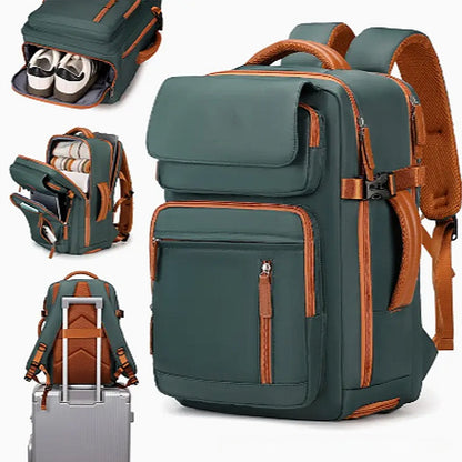 Women Travel Backpack with Shoe Compartment for Laptop