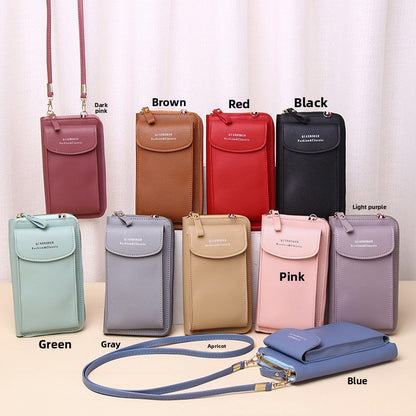 Women Vertical Crossbody Phone Bag