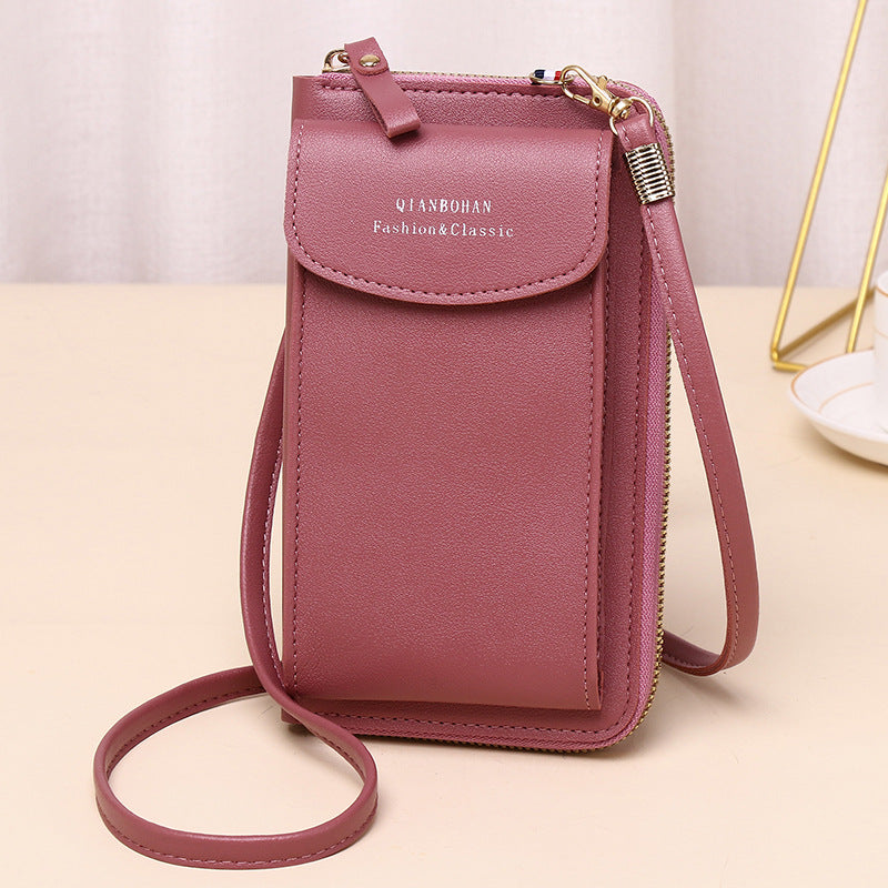 Women Vertical Crossbody Phone Bag
