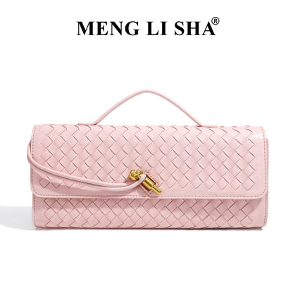 Women Woven Handbag Shoulder Crossbody Bag