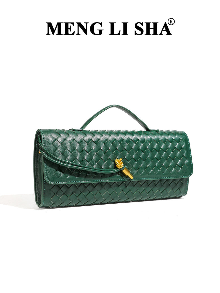 Women Woven Handbag Shoulder Crossbody Bag