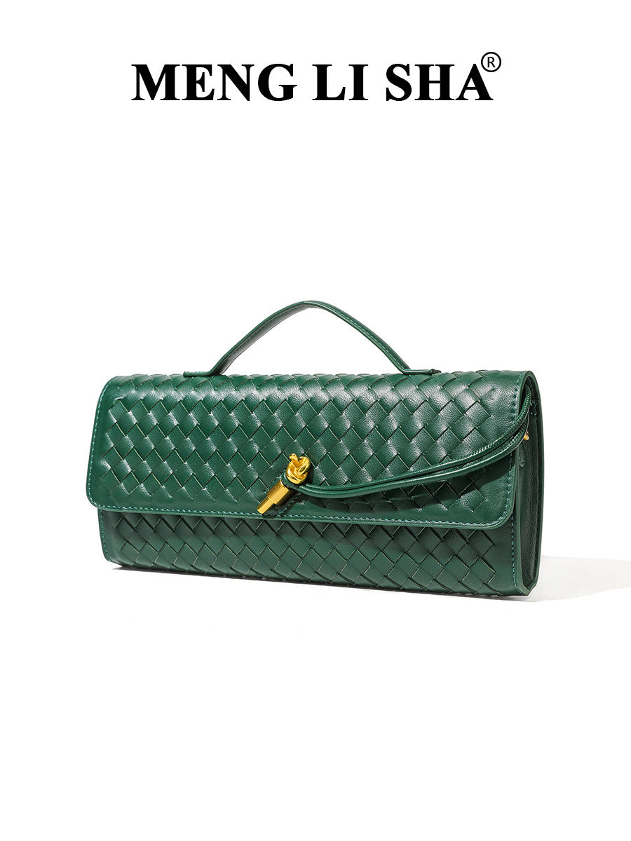 Women Woven Handbag Shoulder Crossbody Bag