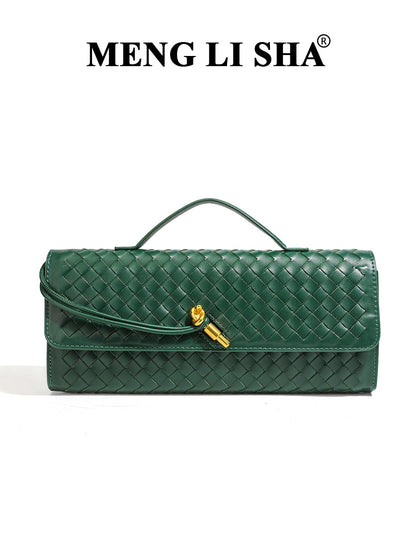 Women Woven Handbag Shoulder Crossbody Bag