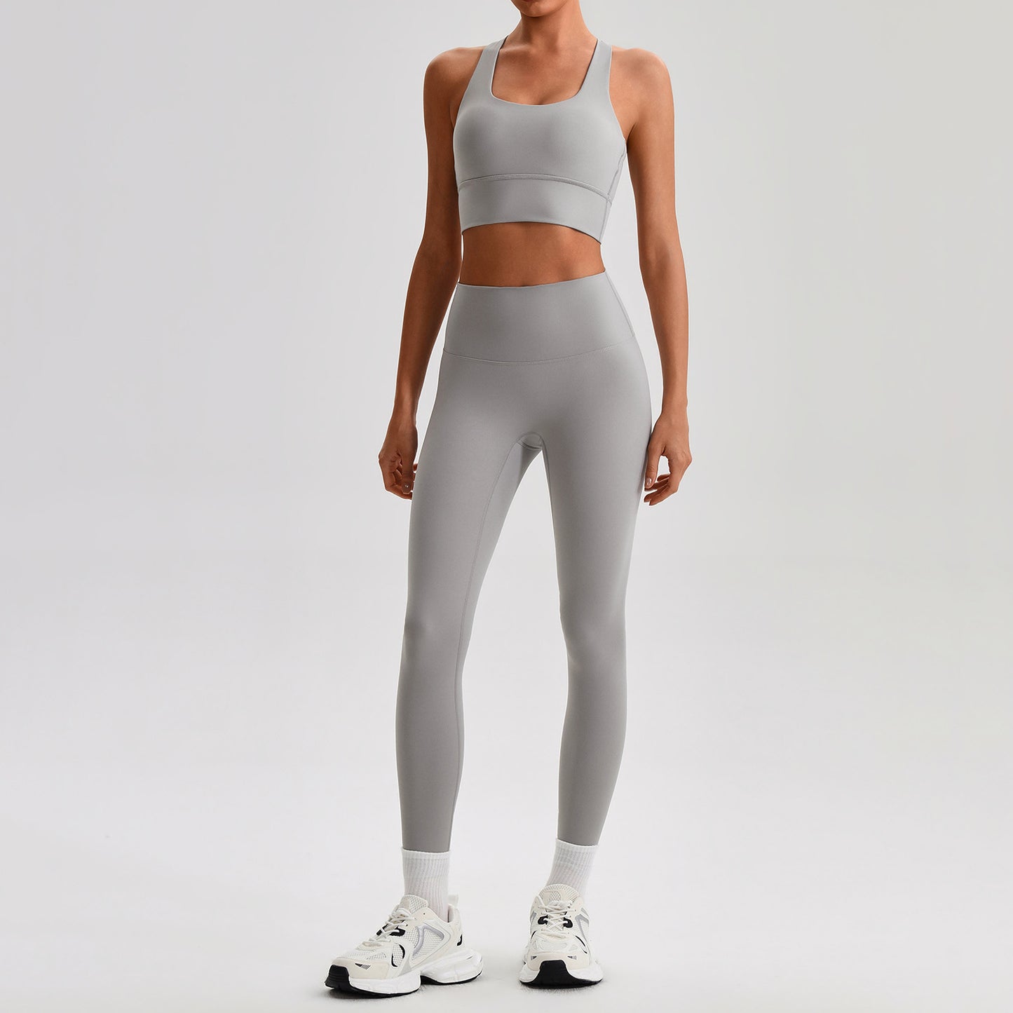 Women Yoga Fitness Set Sports Bra and Leggings