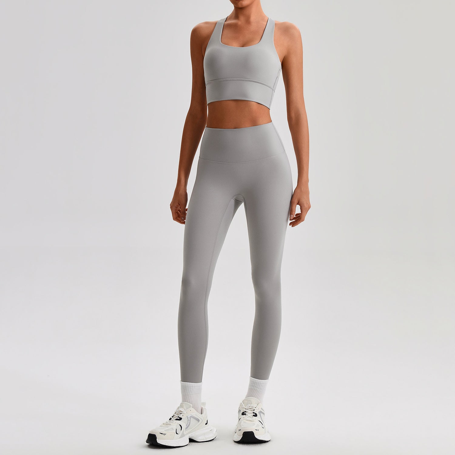 Women Yoga Fitness Set Sports Bra and Leggings
