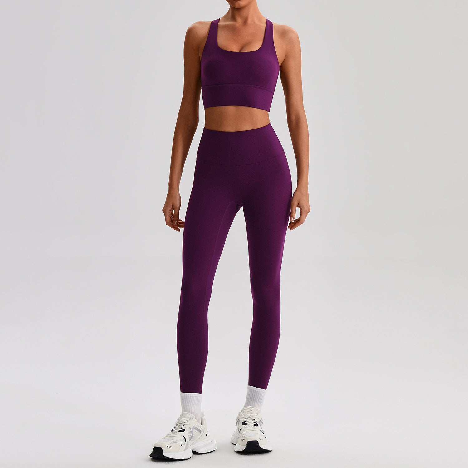 Women Yoga Fitness Set Sports Bra and Leggings