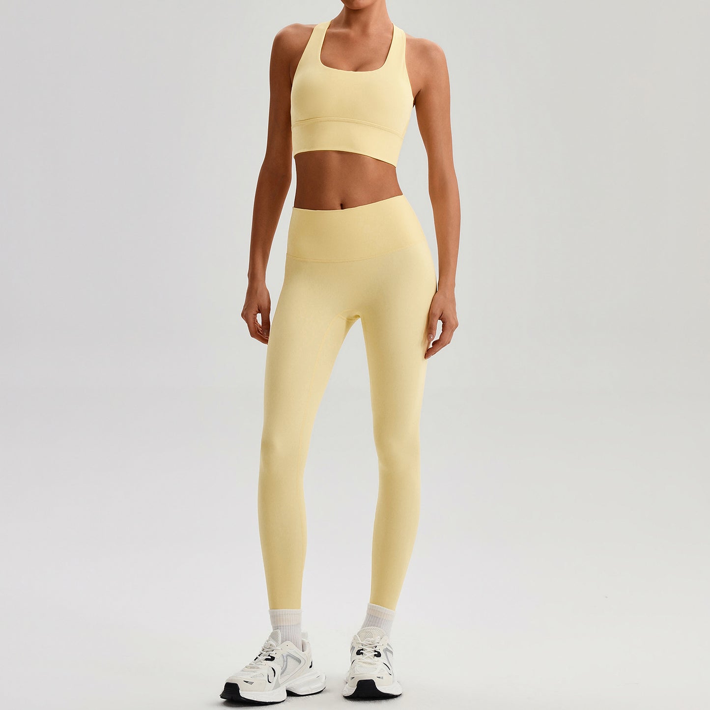 Women Yoga Fitness Set Sports Bra and Leggings