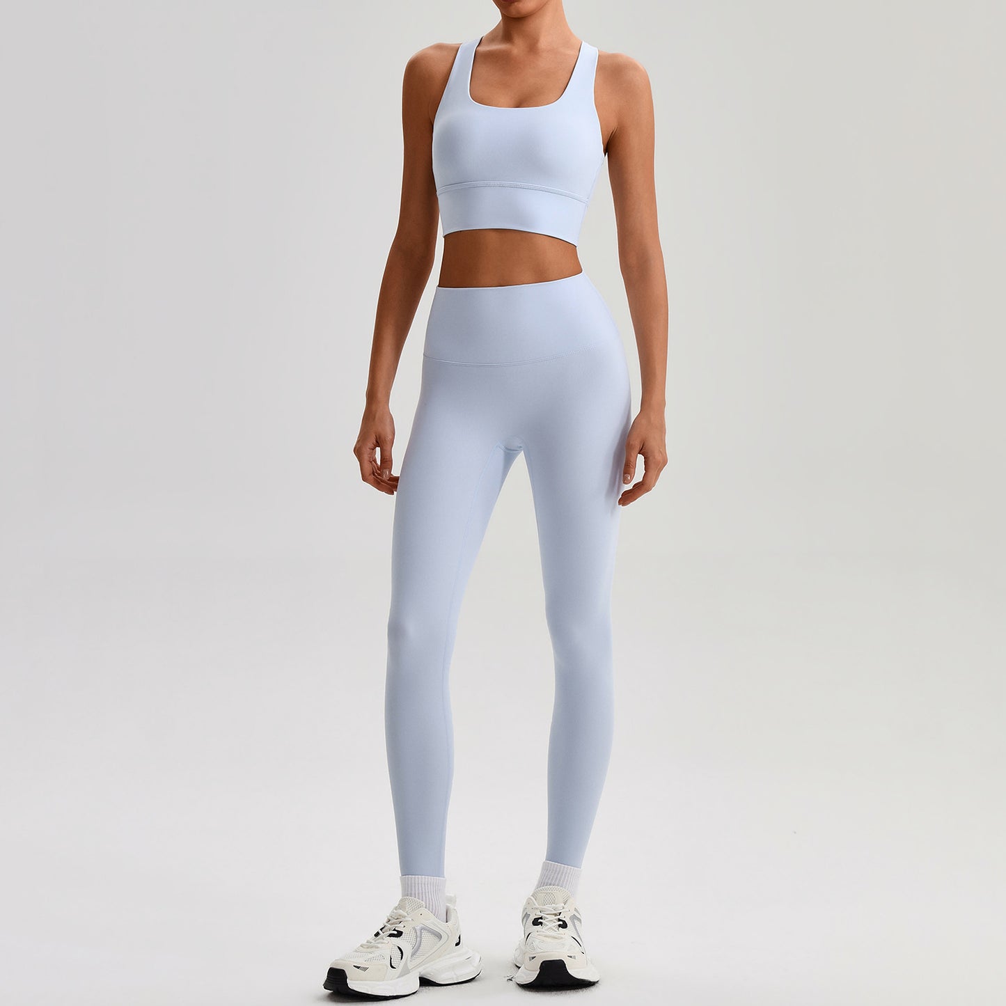 Women Yoga Fitness Set Sports Bra and Leggings