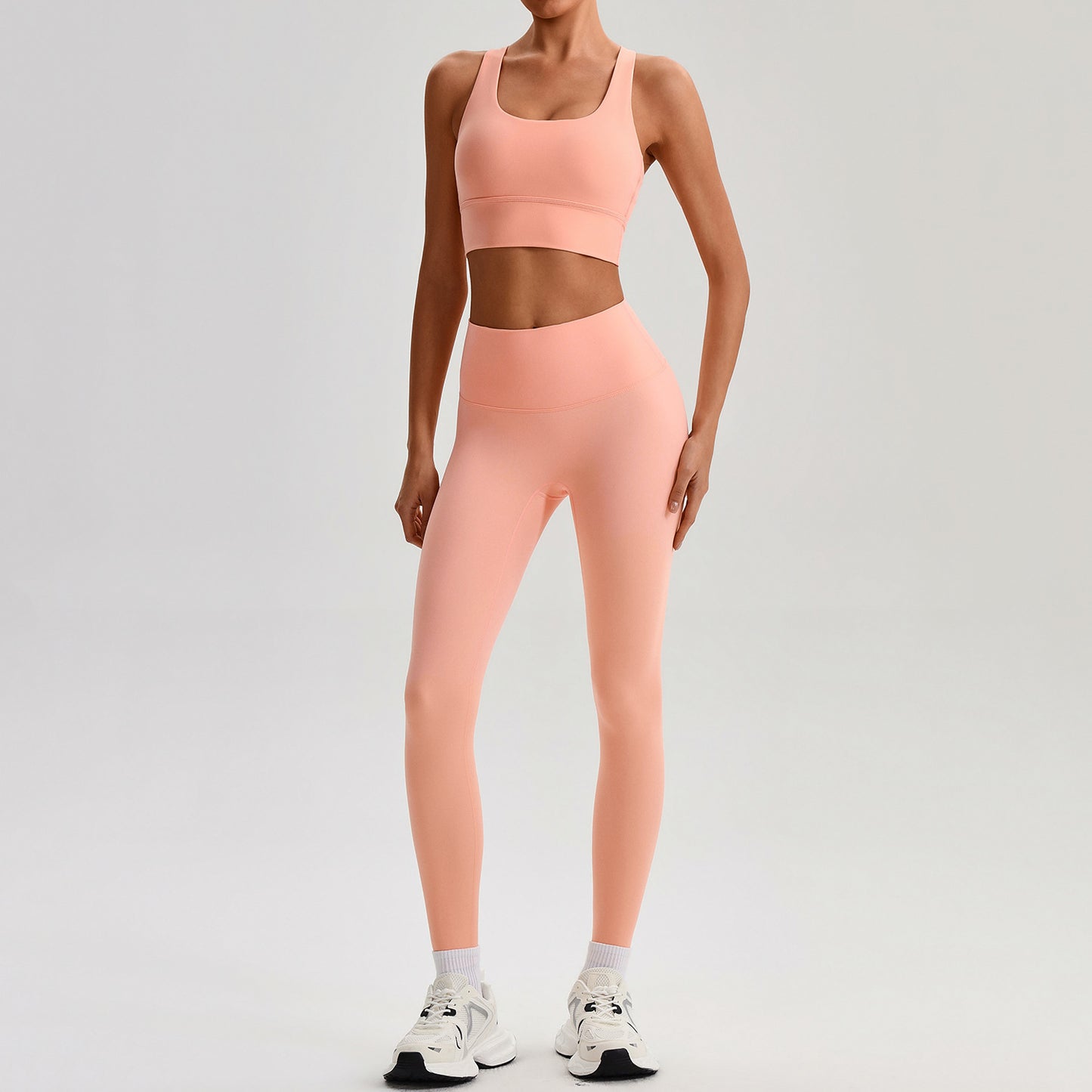 Women Yoga Fitness Set Sports Bra and Leggings