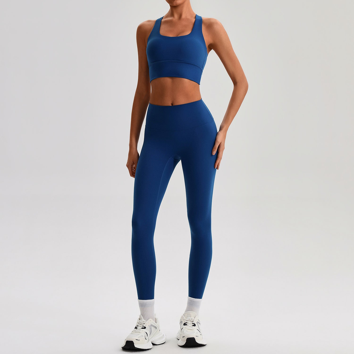Women Yoga Fitness Set Sports Bra and Leggings