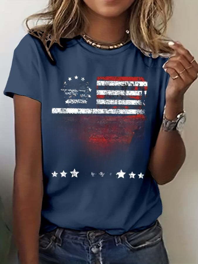 Womens 3D Printed Casual T-Shirt