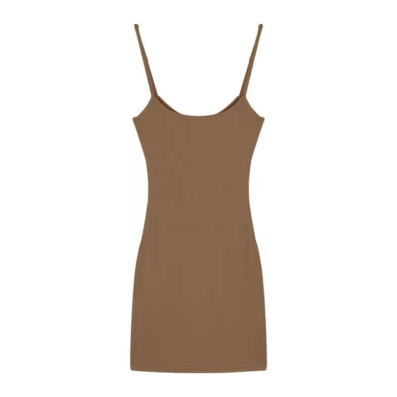 Womens Adjustable Strap Bodycon Dress