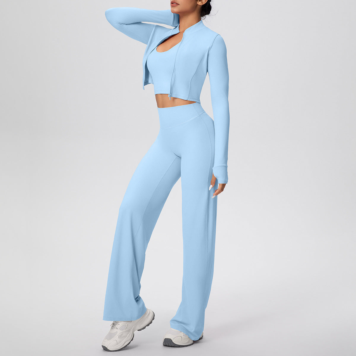 Womens Athletic Three Piece Set