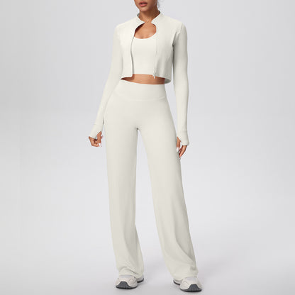 Womens Athletic Three Piece Set
