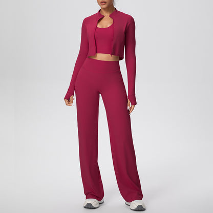 Womens Athletic Three Piece Set