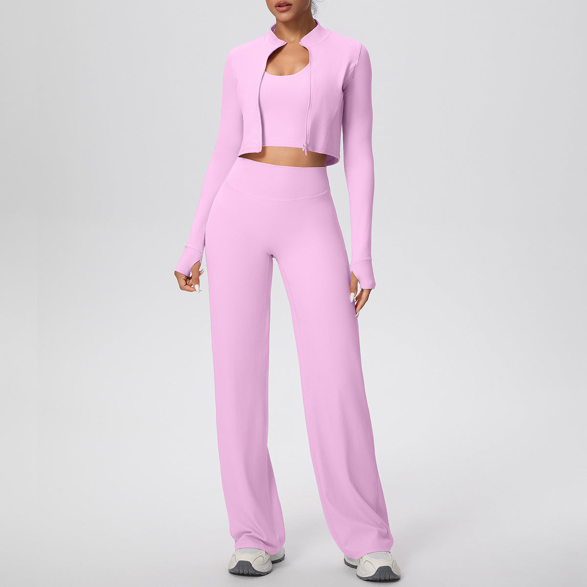 Womens Athletic Three Piece Set