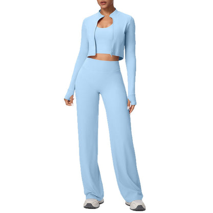 Womens Athletic Three Piece Set