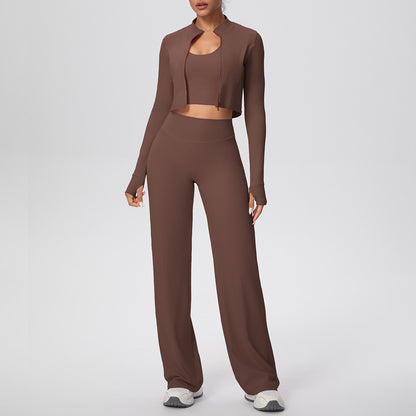 Womens Athletic Three Piece Set