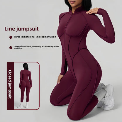 Womens Athletic Yoga Jumpsuit