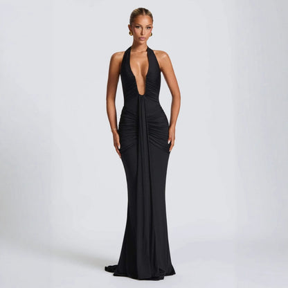 Womens Backless Bodycon Dress