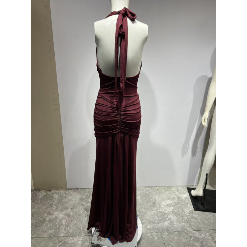 Womens Backless Bodycon Dress
