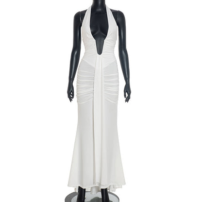 Womens Backless Bodycon Dress
