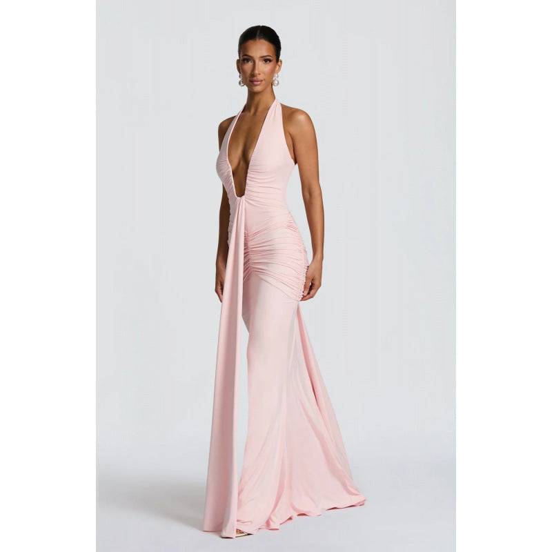 Womens Backless Bodycon Dress