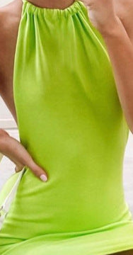 Womens Backless Bodycon Sweater Dress