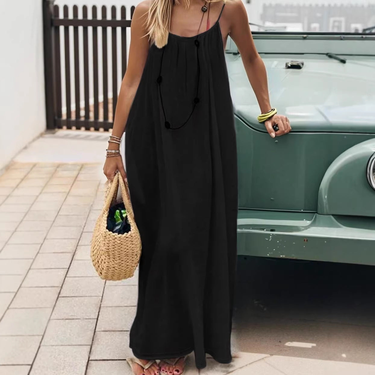 Womens Backless Loungewear Dress