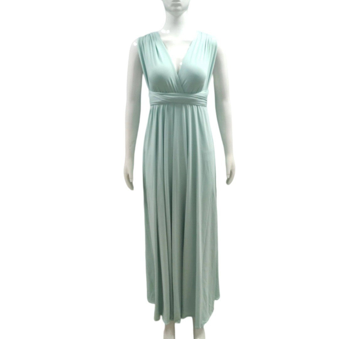 Womens Bandage Backless Bodycon Maxi Dress
