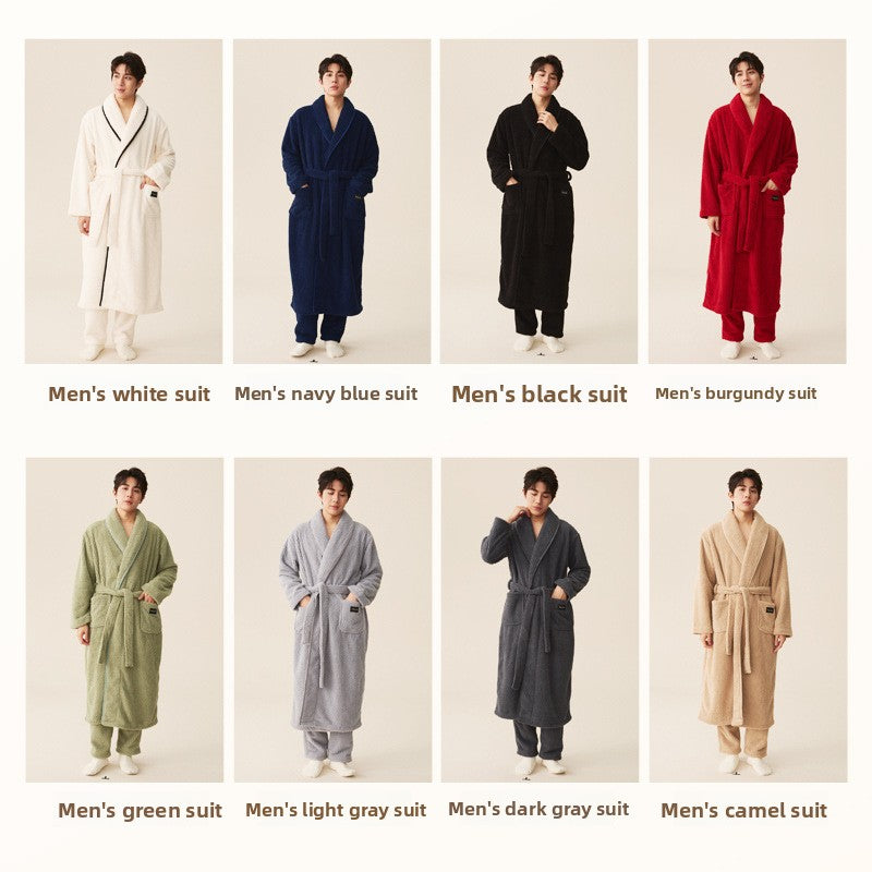 Womens Bathrobe Set