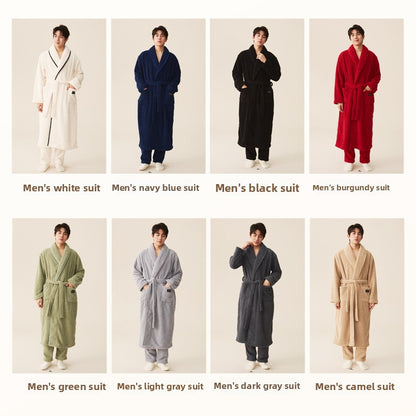 Womens Bathrobe Set
