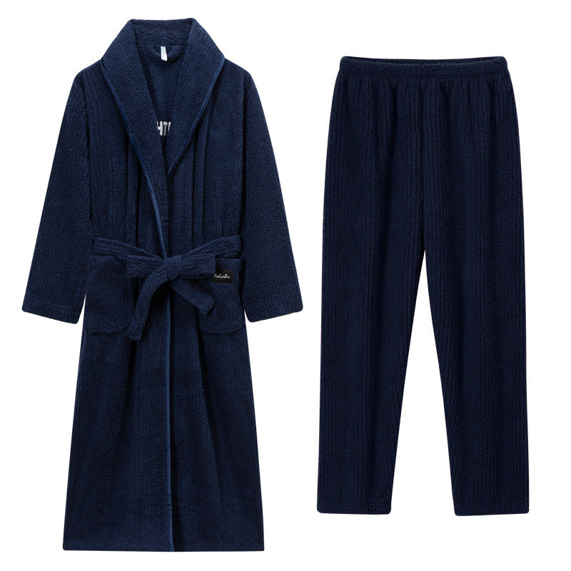 Womens Bathrobe Set