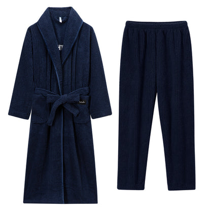 Womens Bathrobe Set