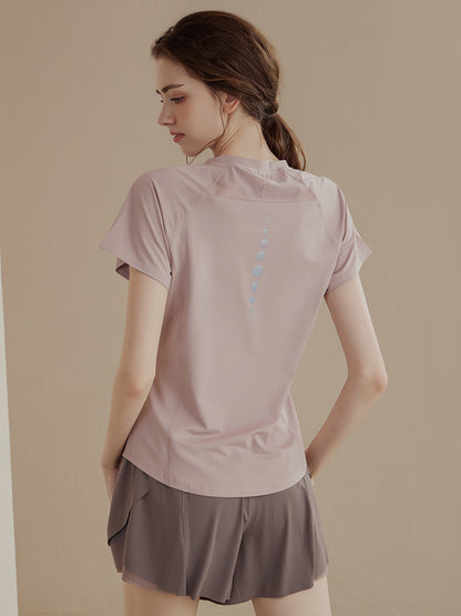Womens Breathable Fitness Yoga Top