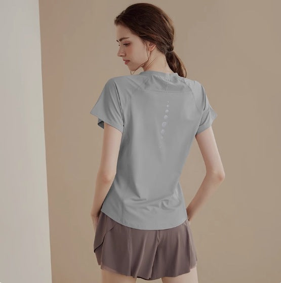 Womens Breathable Fitness Yoga Top