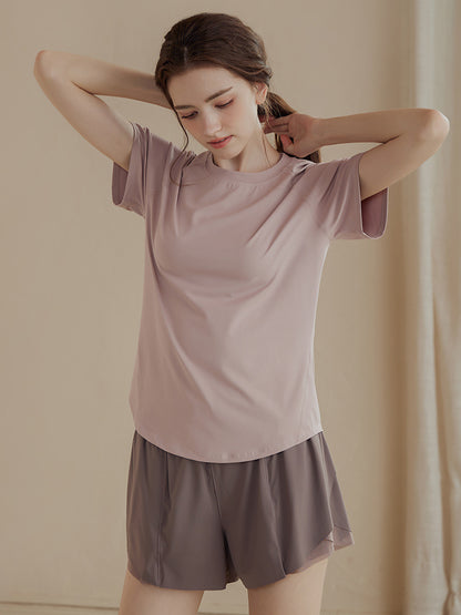 Womens Breathable Fitness Yoga Top