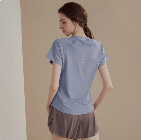 Womens Breathable Fitness Yoga Top