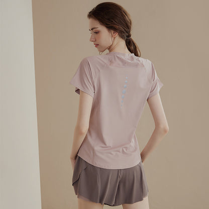 Womens Breathable Fitness Yoga Top
