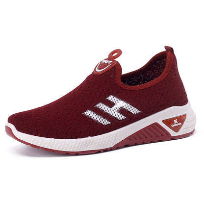 Womens Breathable Flyknit Casual Sports Shoes