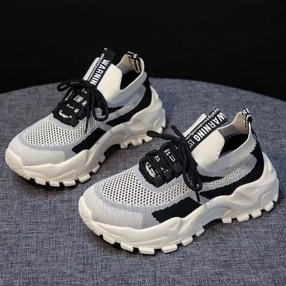 Womens Breathable Mesh Casual Sneakers